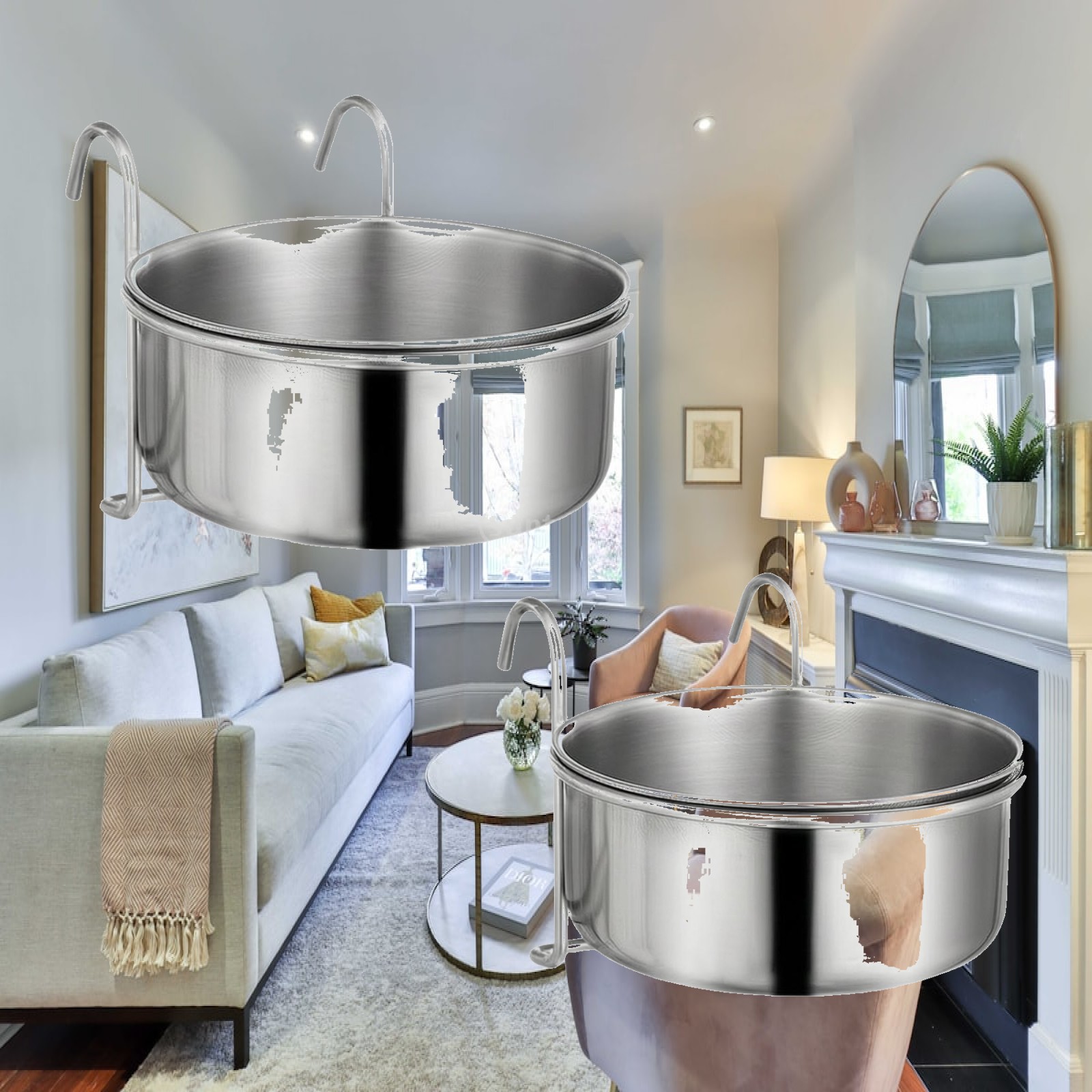 Industrial Bowl for Pets 2 Pie - đánh giá và giá Pet Feeders