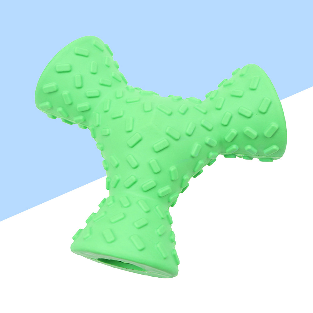 1Pcs Dog Chew Rubber Triangle  - đánh giá và giá Rubber Treat Dispensing Dog Toy