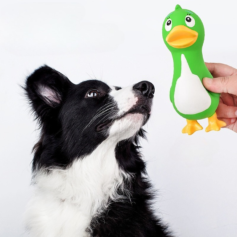 Squeaky Latex Chicken Duck Goo - đánh giá và giá Interactive Squeaky Plush Dog Toy