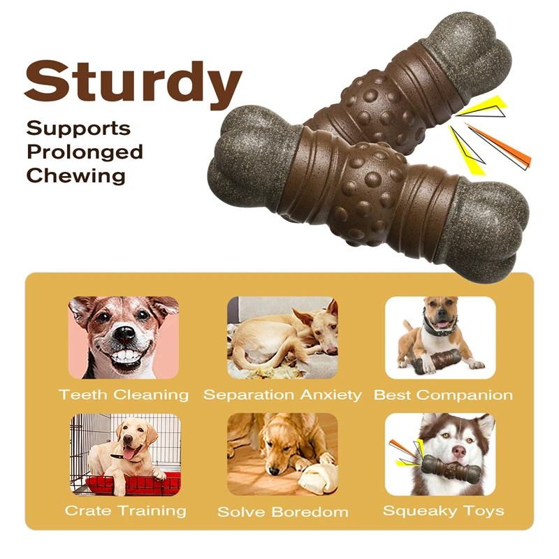 Large Dog Chew Toys Tougher th - đánh giá và giá Indestructible Dog Chew Toy