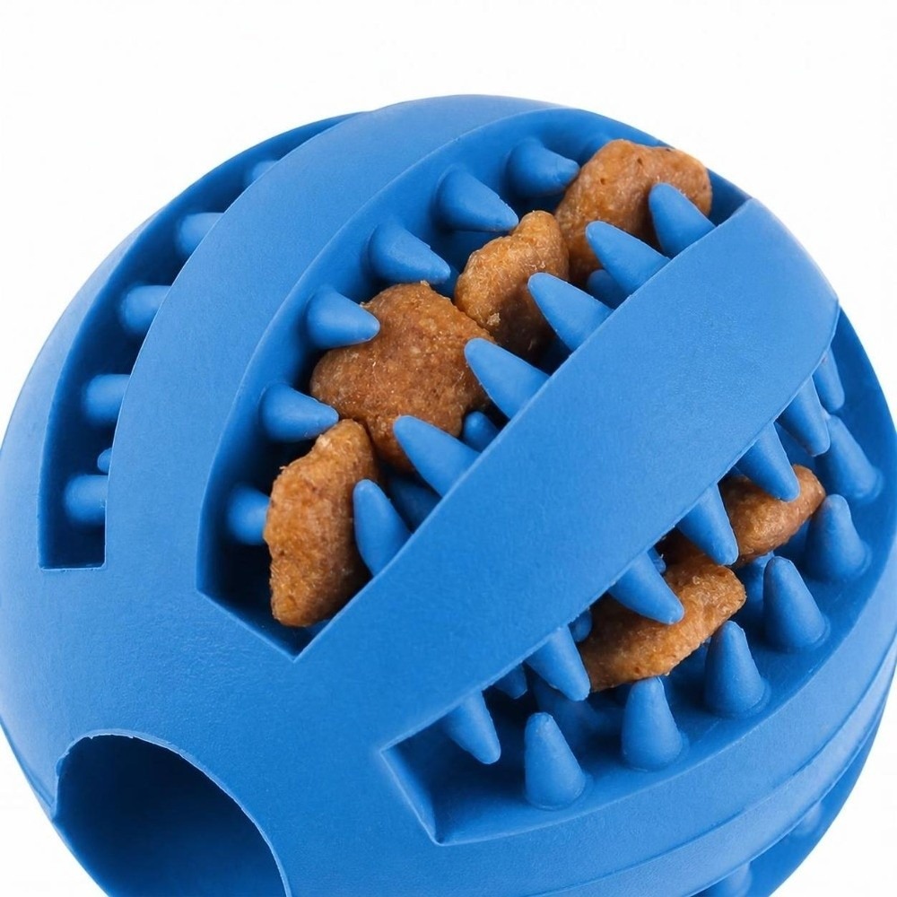 Rubber Dog Chew Ball Multiple  - đánh giá và giá Rubber Treat Dispensing Dog Toy