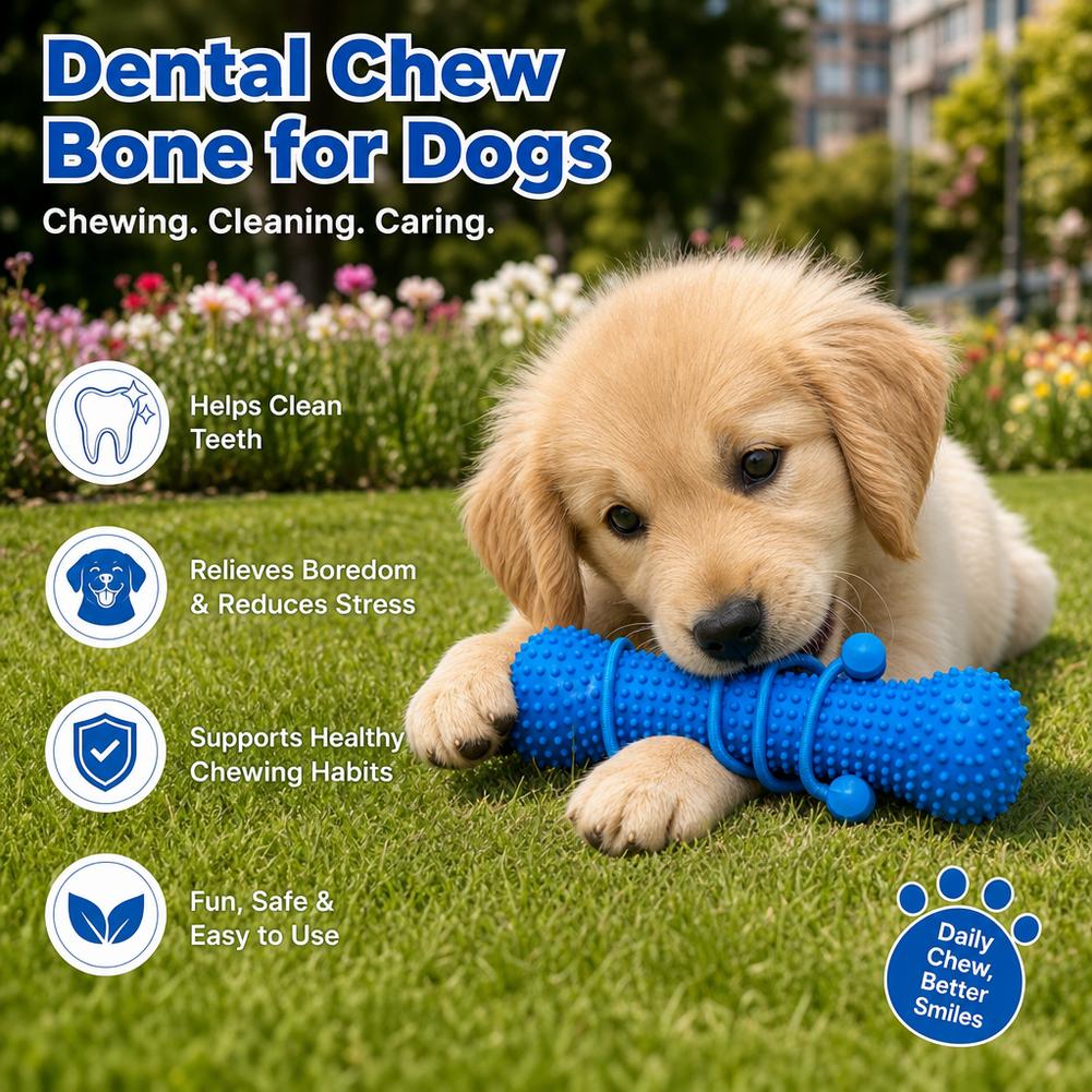 Dog Teething Dental Chew Stick - đánh giá và giá Teeth Cleaning Dog Chew Bone