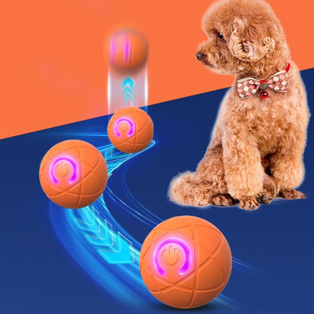Smart Interactive Dog Ball: Au - đánh giá và giá Automatic Moving Dog Ball
