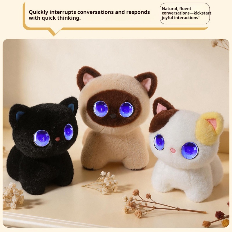 AI Smart Meow Cat Plush Toy In - đánh giá và giá Cat Toys