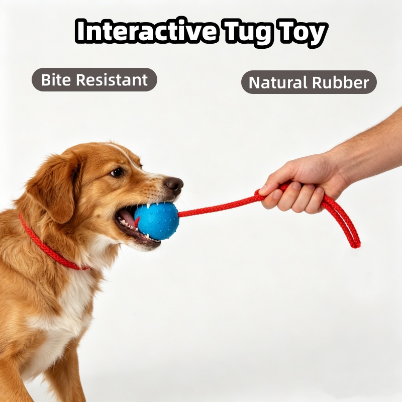 Indestructible Dog Ball with R - đánh giá và giá Indestructible Dog Chew Toy