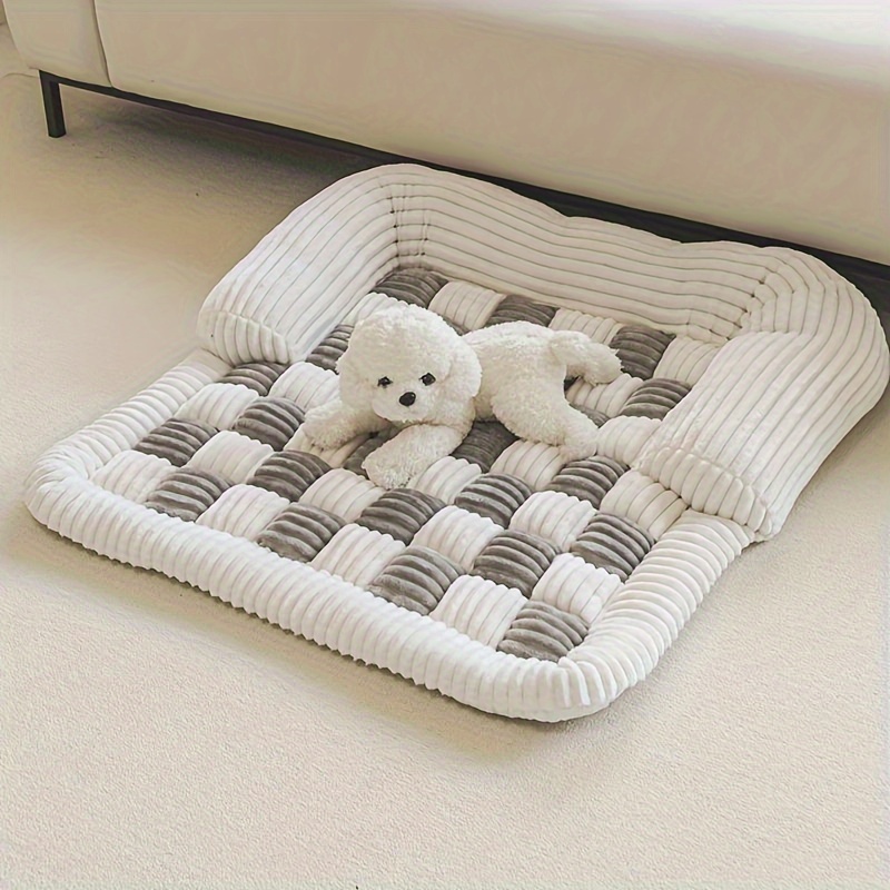 Plaid Pet Bed Mat , Super Soft - đánh giá và giá Pet Beds