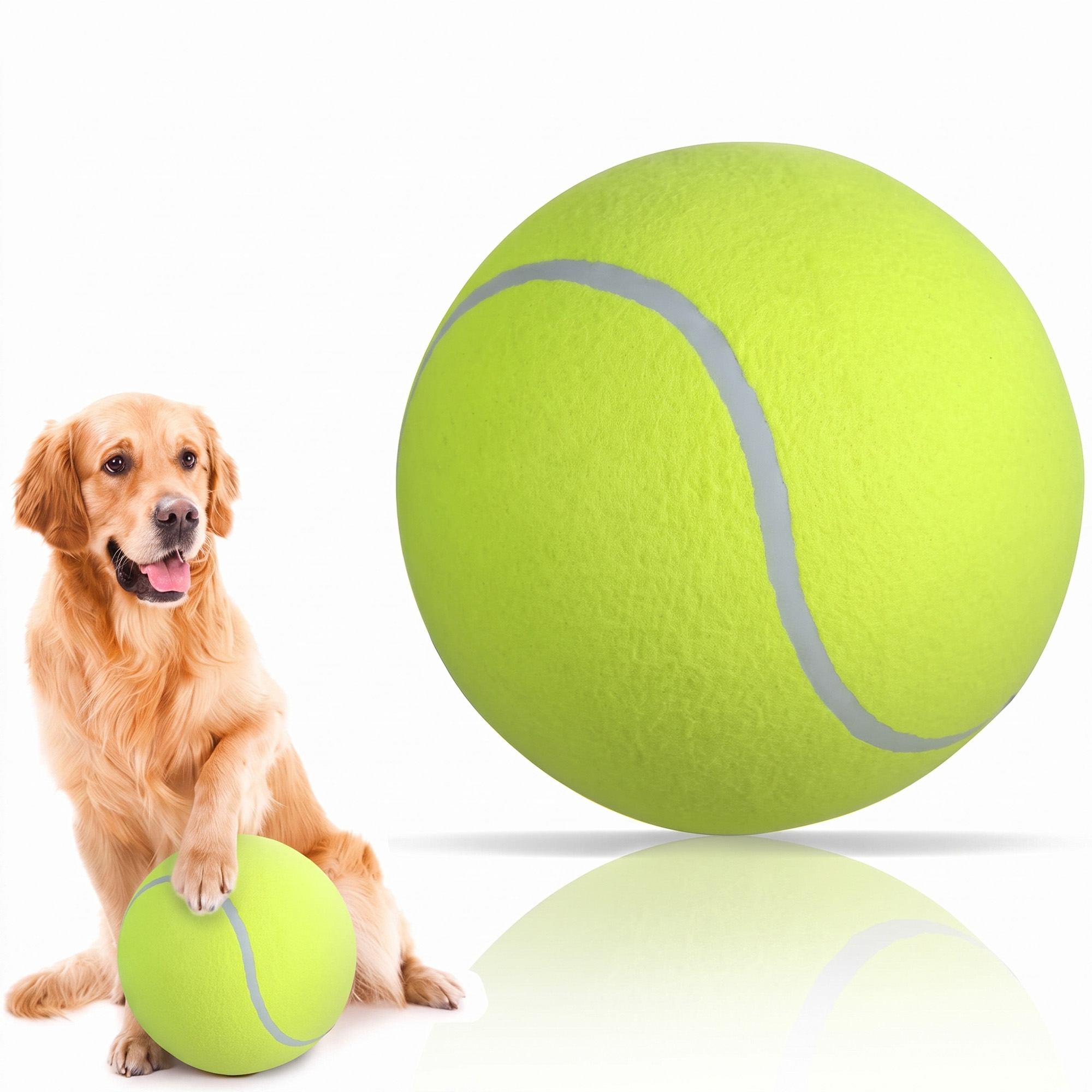 7/8/9.5Inch Dog Tennis Ball Gi - đánh giá và giá Interactive Squeaky Plush Dog Toy